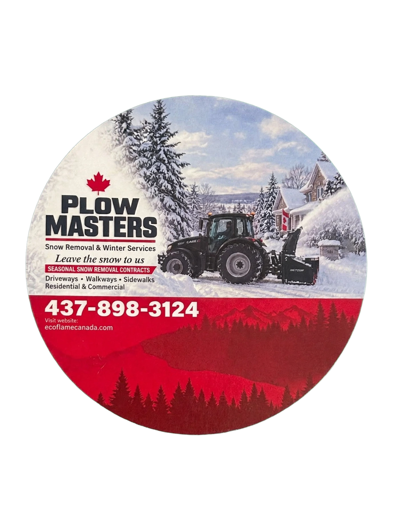 Plow Masters Badge Front